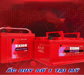 Bình Ắc Quy EXIDE XP1300 12V-130Ah
