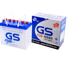 Ắc Quy Khô GS NS60L ( S)